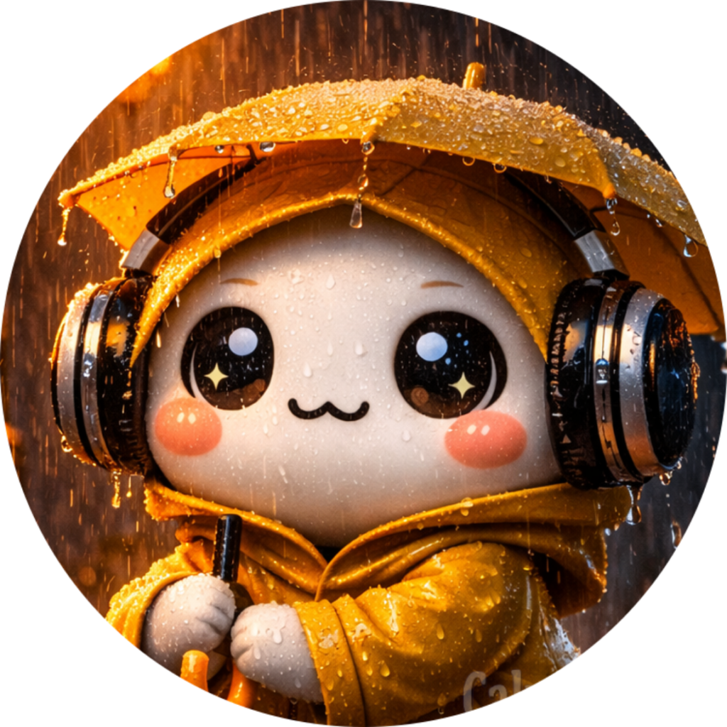 CalmSori Mascot – Sori Rainy Umbrella Profile