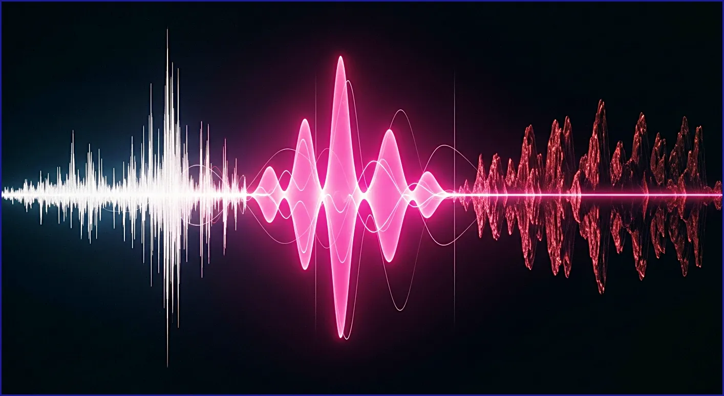 Visual comparison of pink noise vs white noise and brown noise for focus