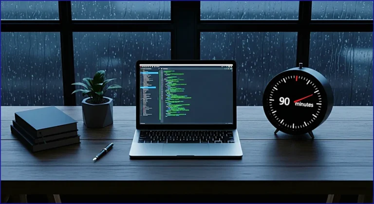 calmsori_90-minute focus window vs Pomodoro technique — better deep work method