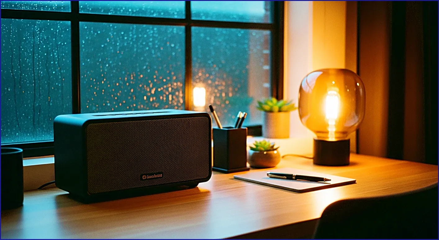 calmsori_Best desk speaker setup for rain sounds and ambient audio in 2026
