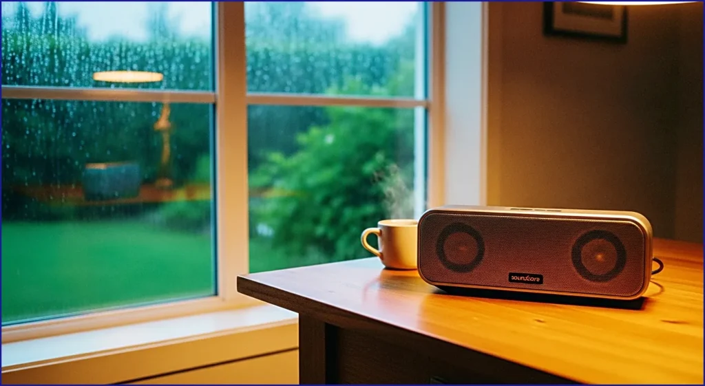 calmsori_Soundcore Motion X600 speaker for rain sound listening — best budget pick 2026