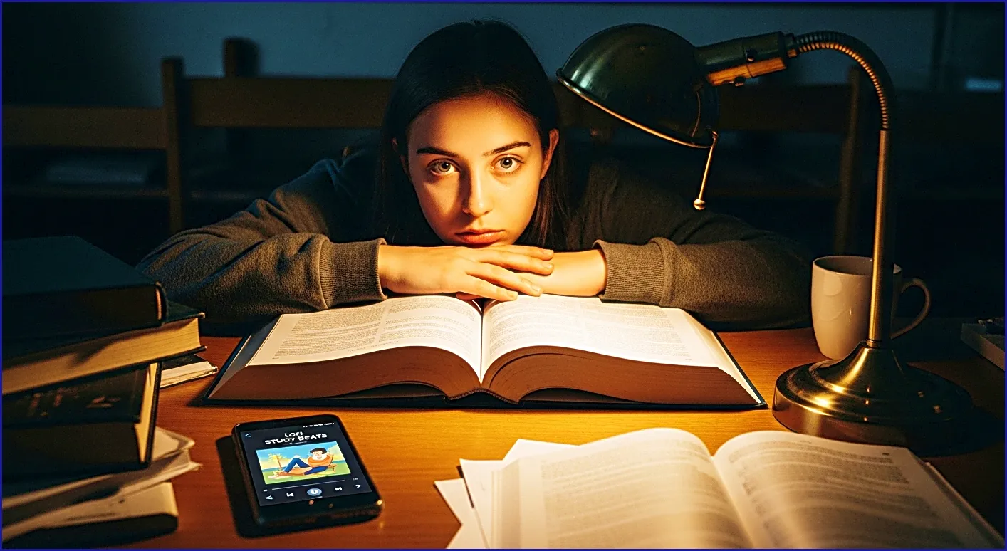 calmsori_Why listening to lofi study beats and music ruins your deep focus and grades