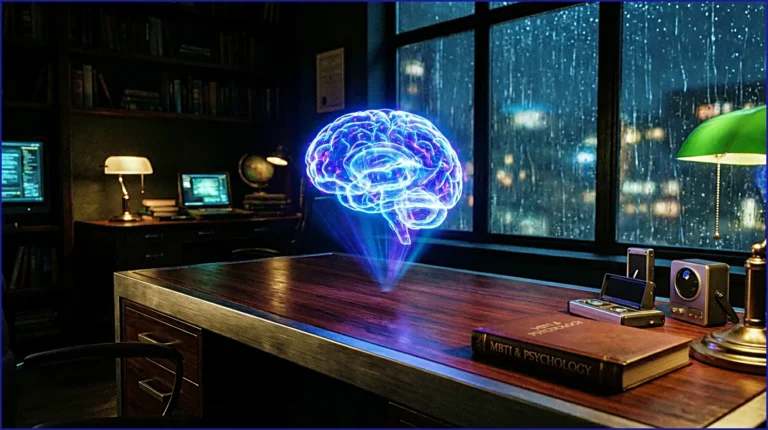 calmsori_how-mbti-affects-focus-brain-hologram