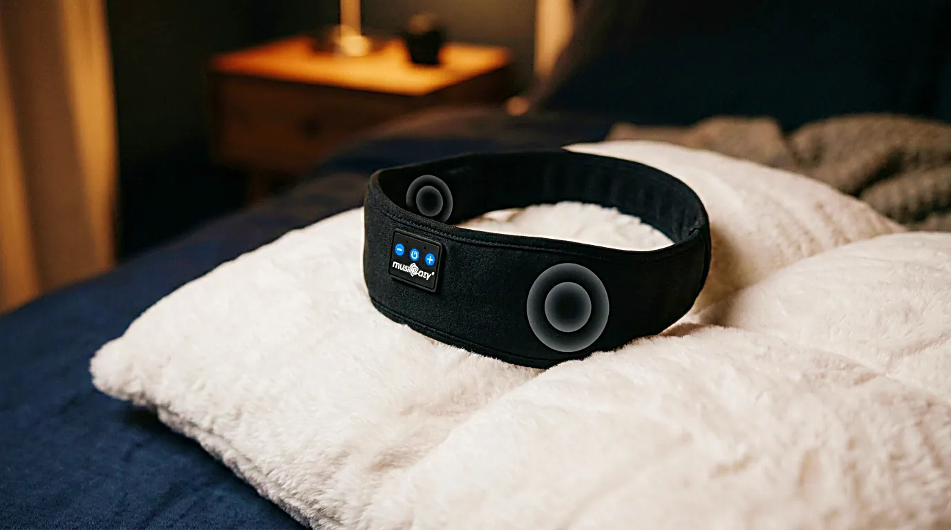MUSICOZY Sleep Headphones Bluetooth Headband