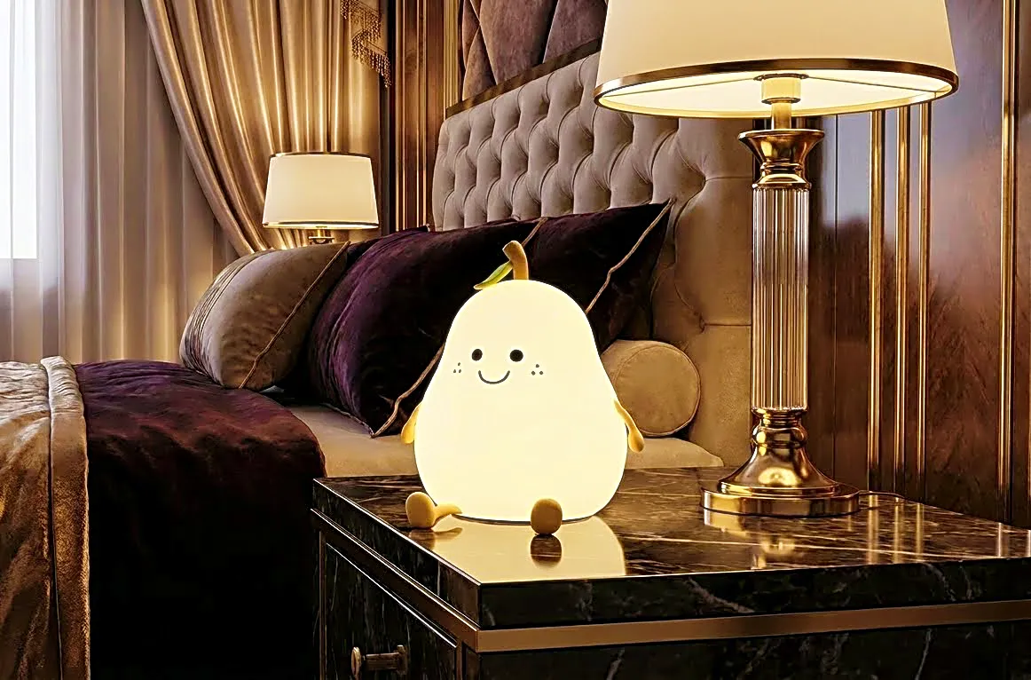 Squishy Silicone Chick Dimmable Night Light