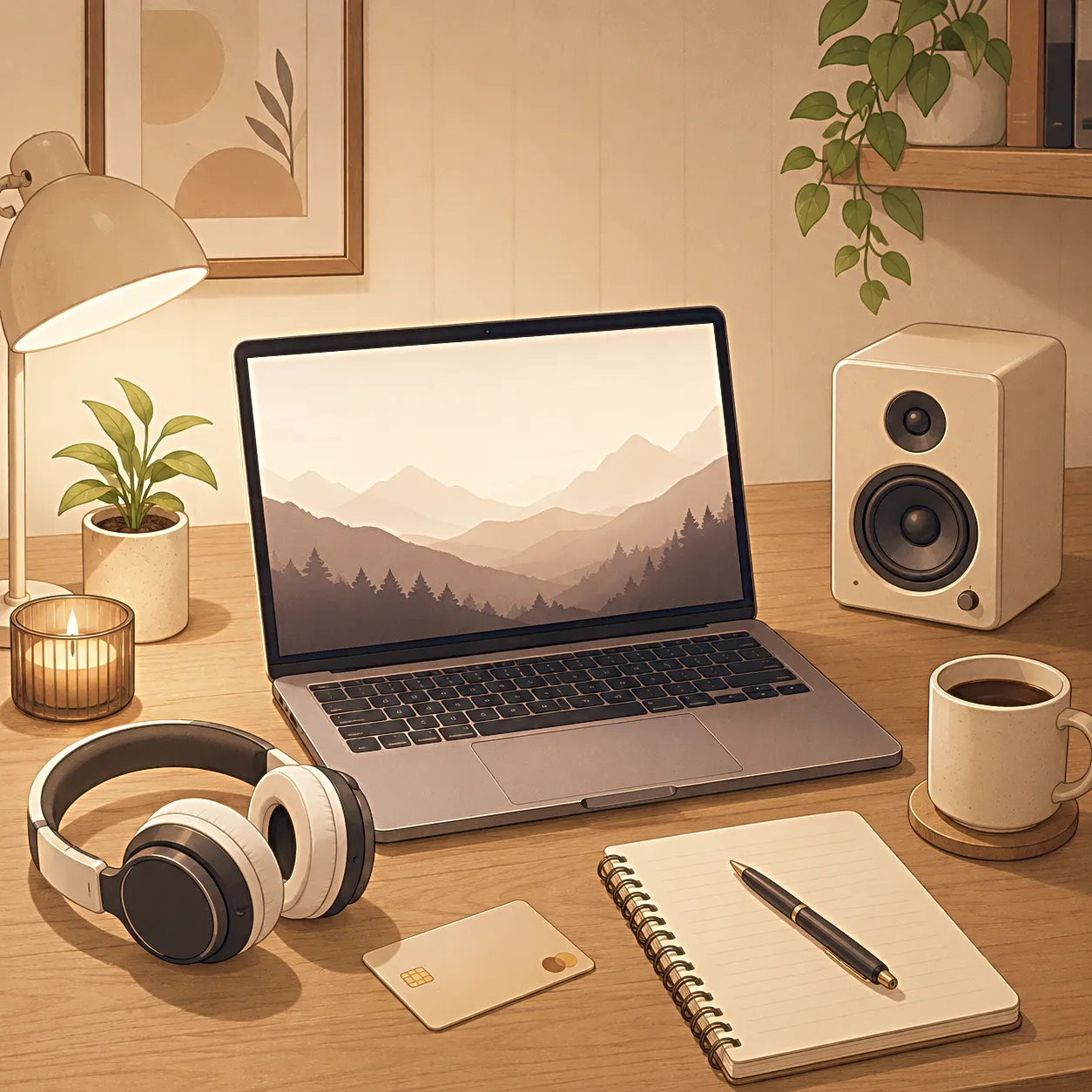 CalmSori desk sound setup