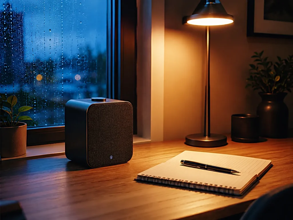 calmsori_simplest-desk-setup-laptop-speaker-timer
