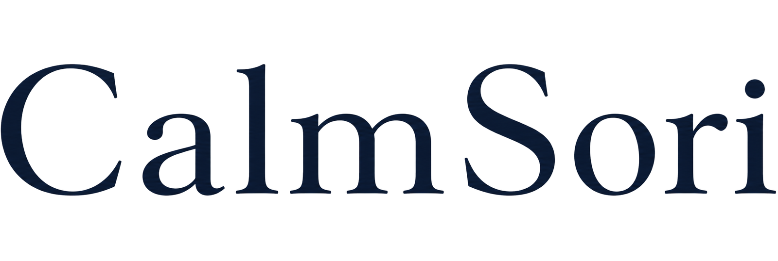 calmsori_text_logo
