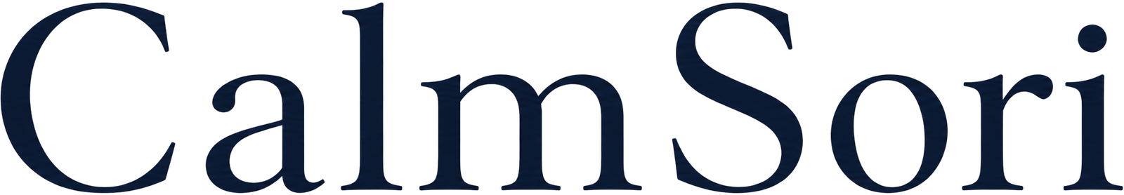 calmsori_text_logo
